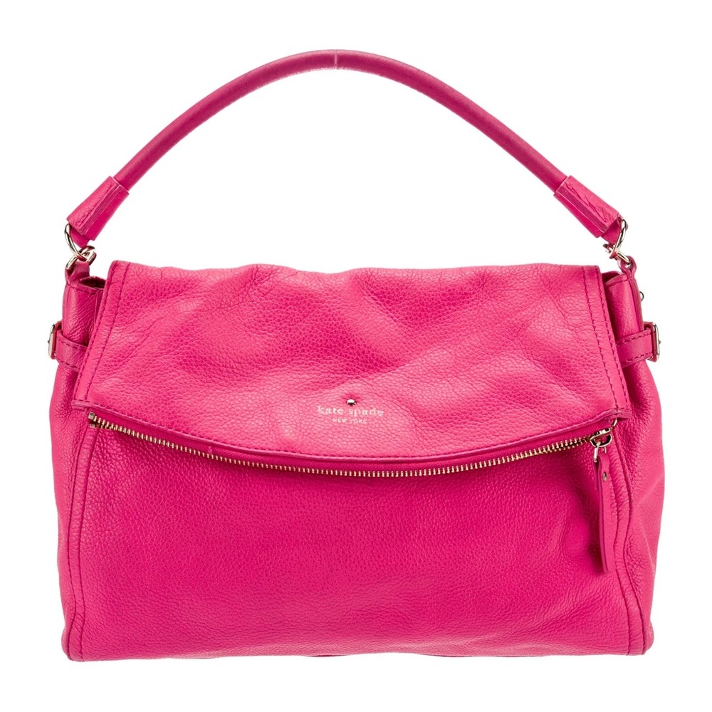 kate spade Hot Pink Leather Shoulder Bag